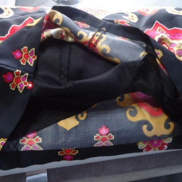 NWT Celebrity See By Chloe 60's/70's Psychedelic Style Silk Shift Dress - Picture 7 of 10